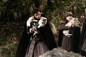 Robb,_Bran_and_wolves