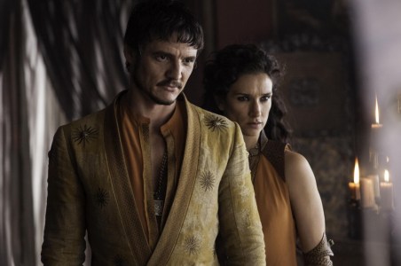 Pedro-Pascal-as-Oberyn-Martell-Indira-Varma-as-Ellaria-Sand_photo-Helen-Sloan_HBO-1024x681