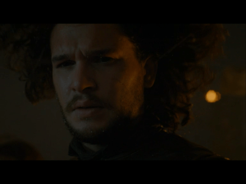 Jon Snow, leading. Not to be confusing with Jon Snow, brooding. Or Jon Snow, constipated.