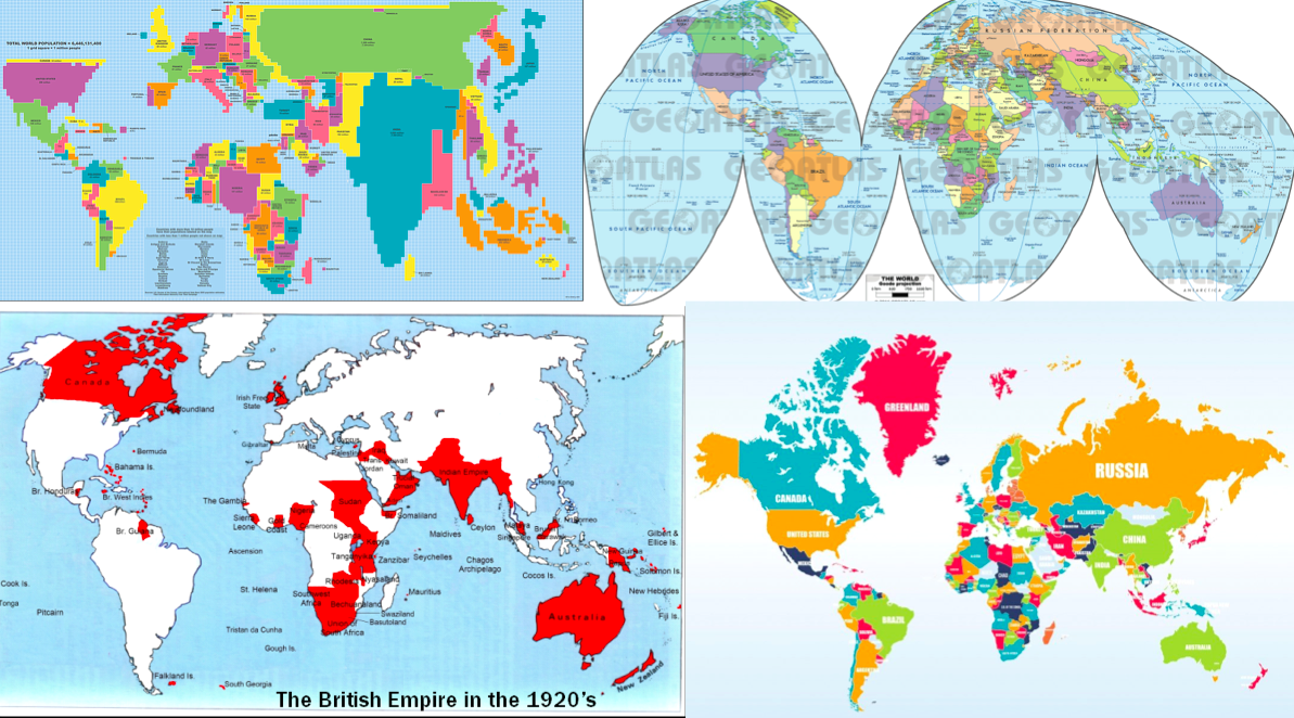 4 - world maps